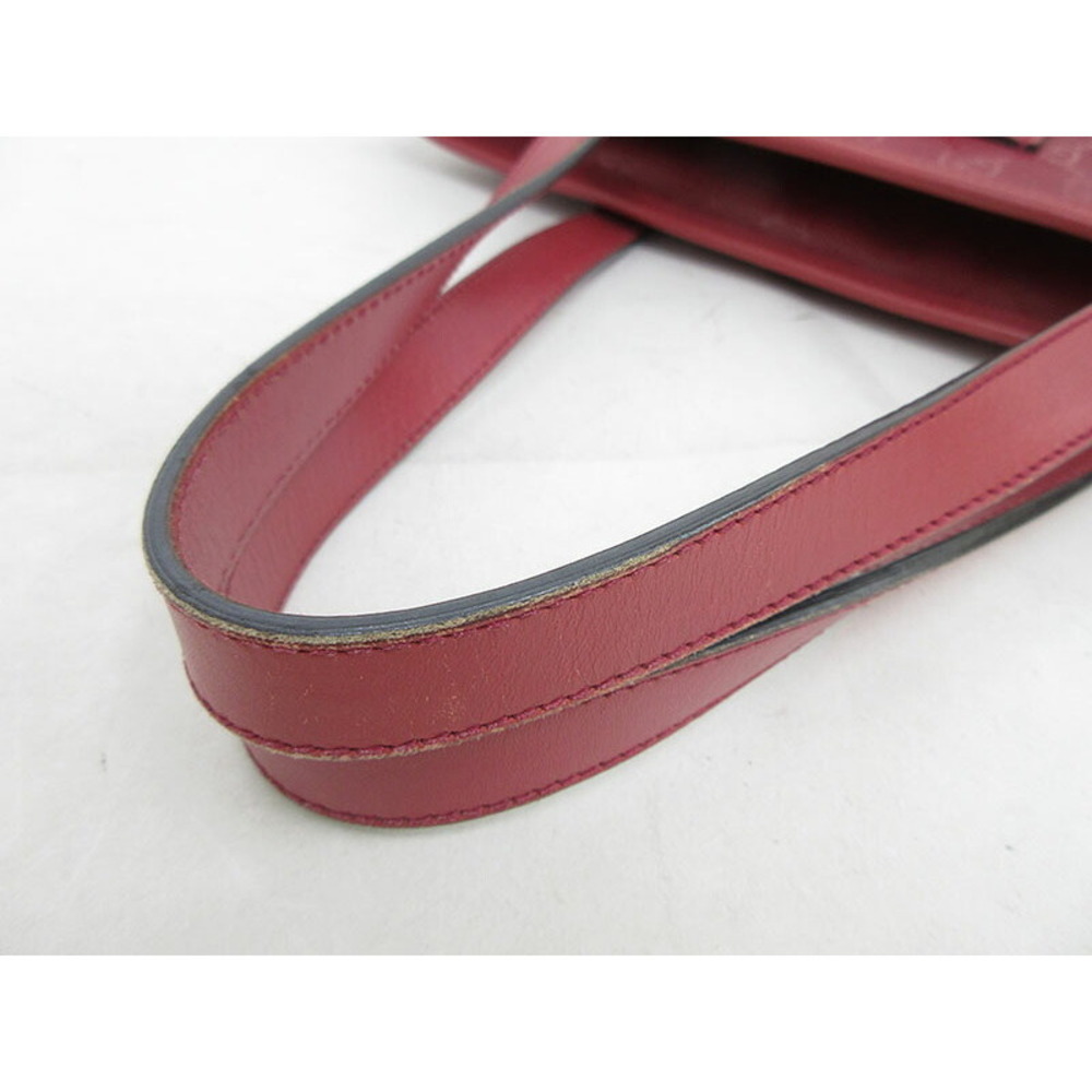 Gucci Imprime Bag Red Leather GG Tote - Picture 5 of 9
